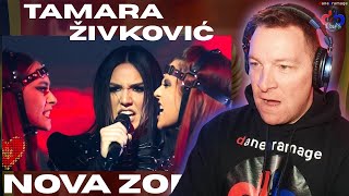 Monte Is Not Messing Around American Reacts To Tamara Živković - Nova Zora Esc 2026