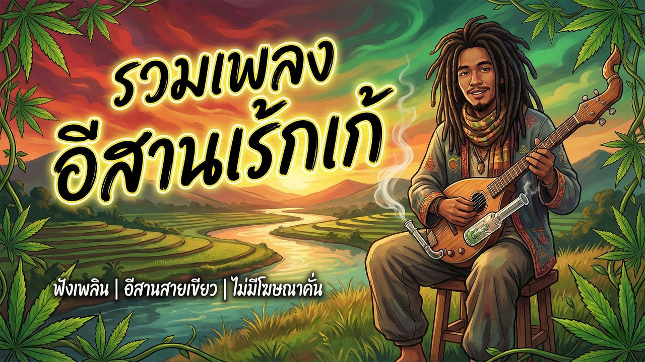 💚 เรกเก้ไทบ้าน 2026 อินดี้ฟังสบาย | อีสานเขียว (1 ชม. เต็ม)