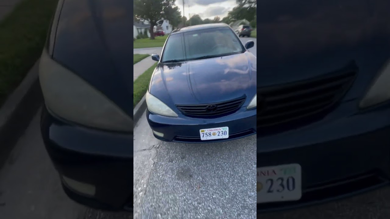 Day 1 of Modding a 2005 Toyota Camry XLE V6