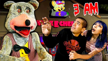 Chuck E Cheese 3AM OVERNIGHT Challenge Part 2 .. (OMG!!) 5 kids Went MISSING!?