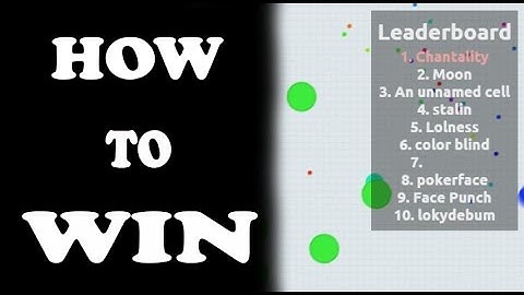 My FIRST agar.io video (OLD)