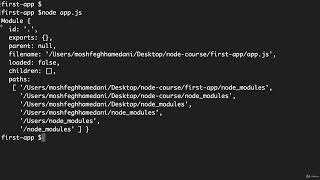 Node.js #11 - Creating a Module [By Mosh Hamedani]