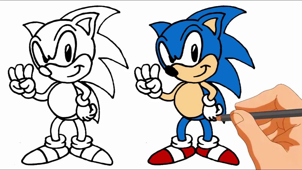 Template Sonic The Hedgehog Face