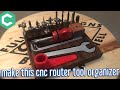 Carbide Create Tutorial - Router Bit, Tools, and Accessory Holder Build