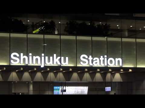 Shinjuku train station in Tokyo. The busiest train station in the world. 2018  @TheLaffen79