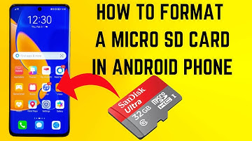 How to format a Micro Sd card in Android phone #microsdcard
