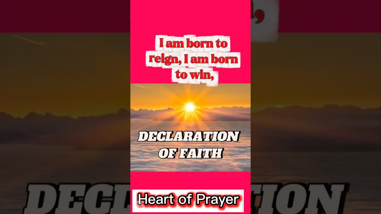 Early morning declaration 