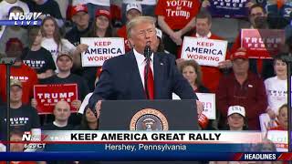 FULL RALLY: President Trump in Hershey, Pennsylvania