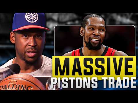 Detroit Pistons beat reporter REACTS to Kevin Durant TRADE RUMORS!!!