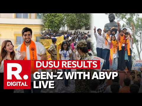 DUSU Election Results: ABVP’s Big Gen-Z Push? Yash Dabas Leads President Race | Delhi University