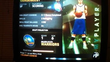 NBA 2K11 My Player Draft Combine Part 2