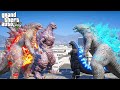 Nuclear Godzilla, Shin Godzilla vs Godzilla, Heisei Godzilla - No More Rematch ( GTA V Mods )