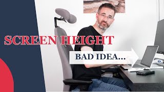 How To Choose The Best Screen Height To Avoid Neck Pain