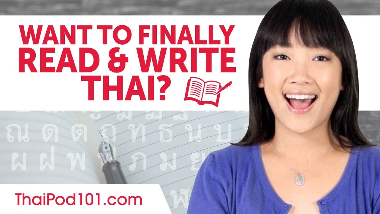 ⁣Learn Thai Alphabet - How to Read and Write Thai