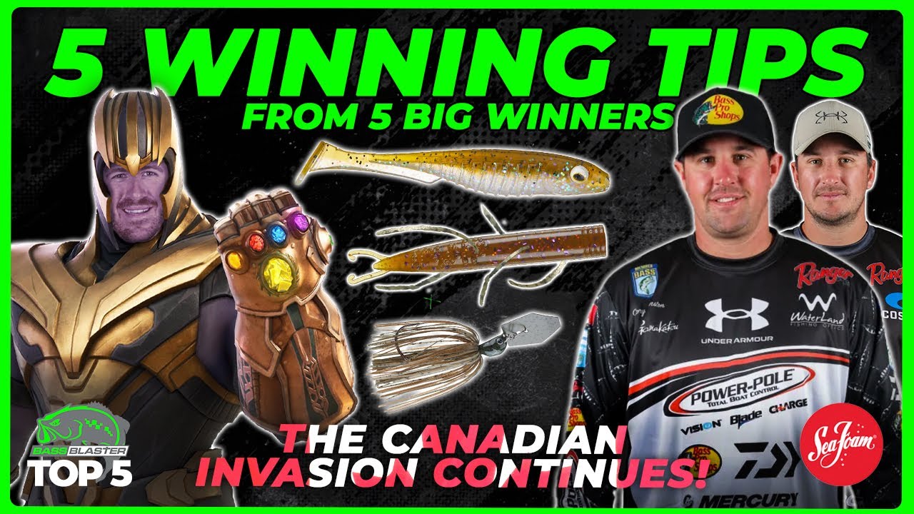 5 big winners, 5 winning tips! 👀 Top 5 in Bass Fishing Episode 91