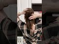 Fluffy Low Twisted Updo Tutorial For Flat Head | Vintage Red Polka Dot Butterfly Shark Claw Clip