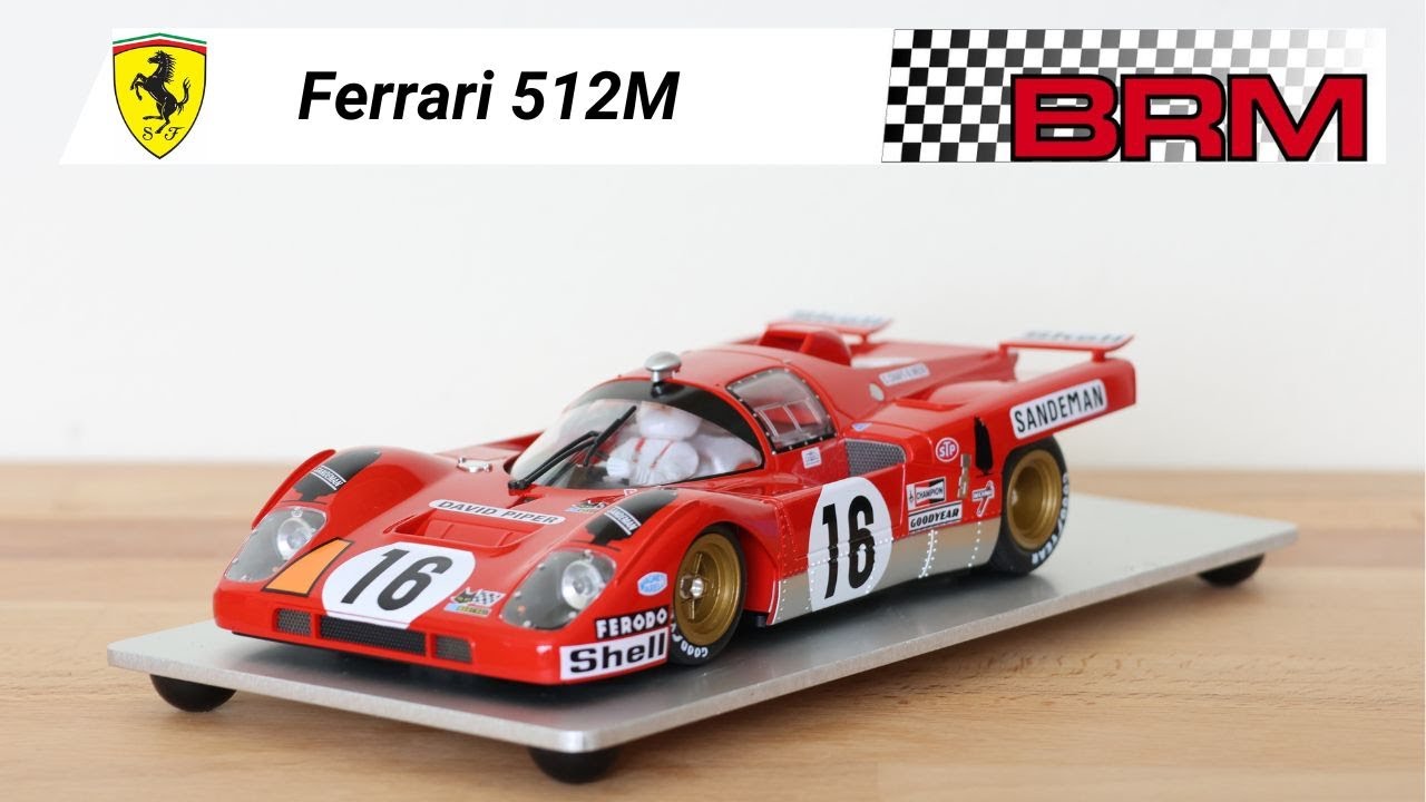 BRM Ferrari 512M: Unboxing - anders als der Vorgänger? - YouTube