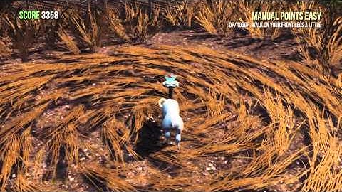 Goat Simulator how to get to space. (PS4)