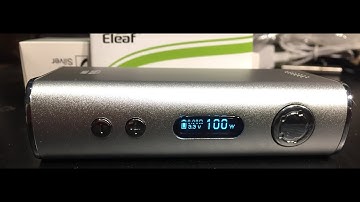 Checking out the Eleaf iStick 100watt DeBox