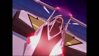 Sonic runs backwards on the speed racers (Sonic X is cool)