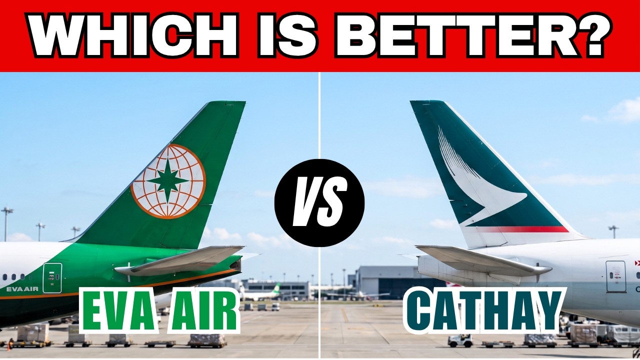 EVA Air vs Cathay Pacific — Which Airline Is Actually Better