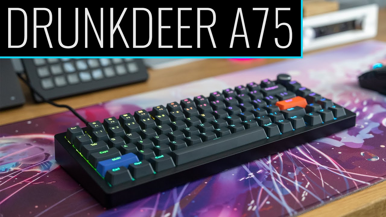DrunkDeer A75 Keyboard Review - An Affordable Magnetic Switch 75 Board!