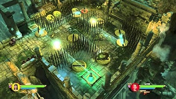 Lara Croft and the Temple of Osiris - Challenge Tomb - Waterfall of Sobek (2 Player Coop)