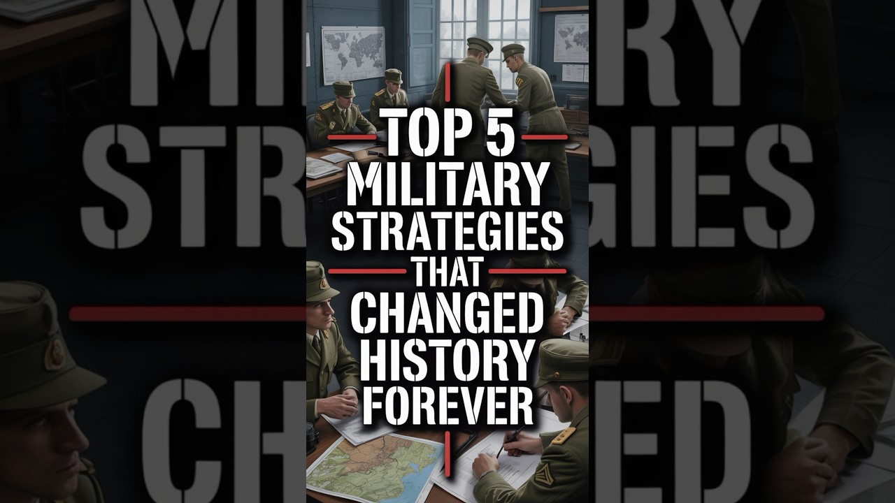 Too 5 Military Strategies that changed history forever 