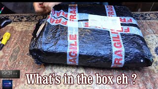 Could be a box of cash !! or A DVD/VHS recorder