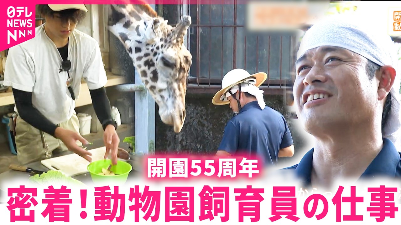 密着】命に寄り添う飼育員 開園55周年