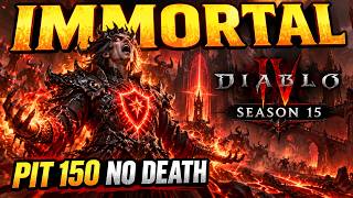 Pit 150 No Death Run! Immortal Blazing Scream Build is Actually INSANE
