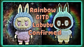 Labubu Rainbow Glow in the Dark - GITD