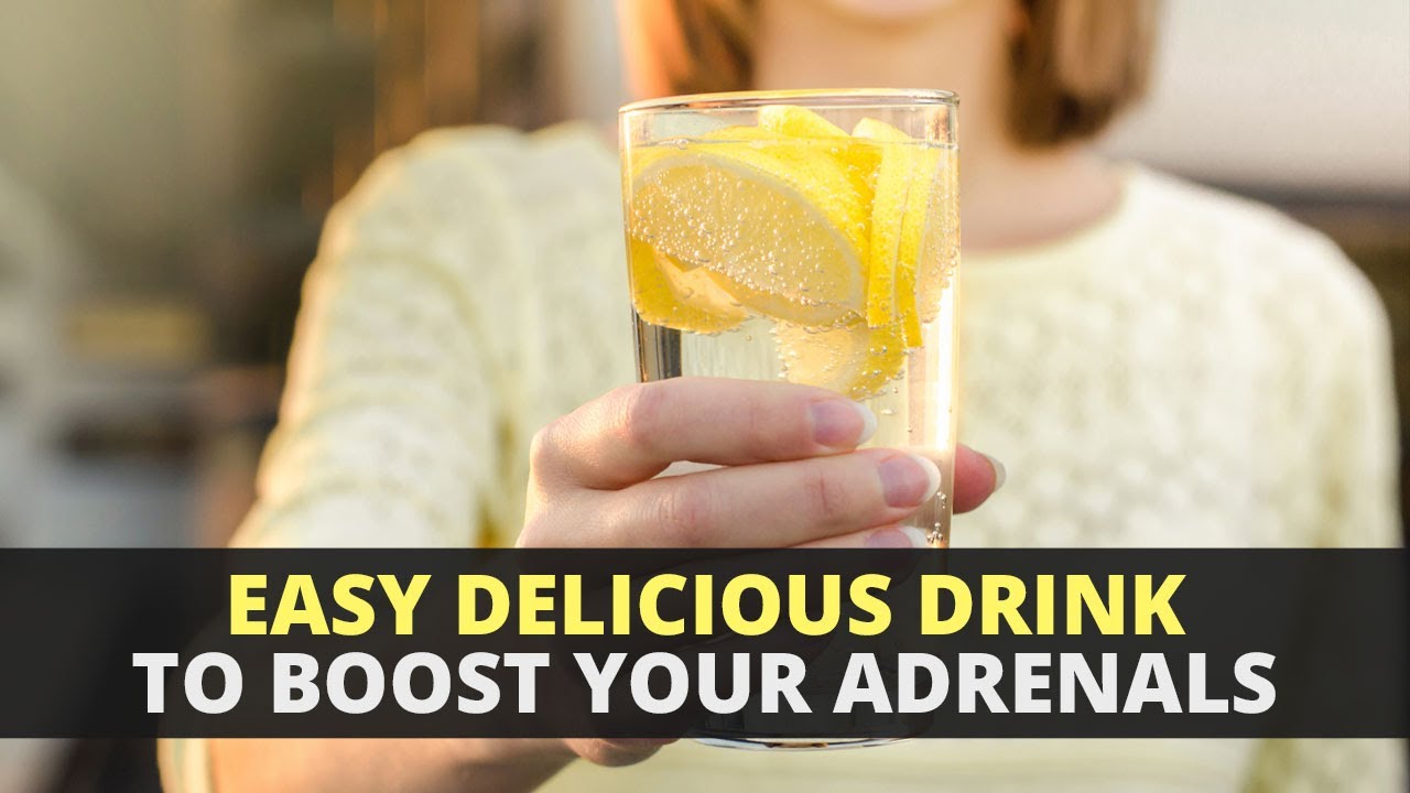 Easy Delicious Drink to Boost Your Adrenals YouTube