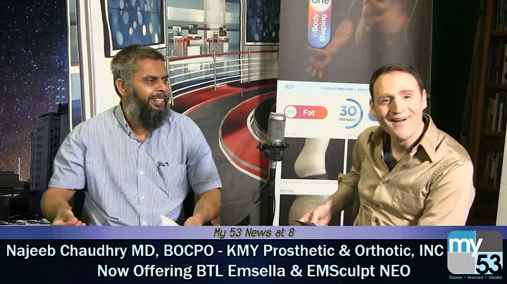 Najeeb Chaudhry MD, BOCPO - KMY Prosthetic & Orthotic, INC | My TV 53 News at 8