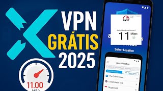 VPN ilimitado e rápida 2025 (X VPN mod)