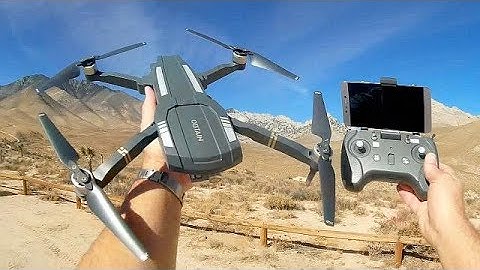 C-Fly Obtain F803 Brushless FPV Folding 1080p FHD Camera Drone Flight Test Review