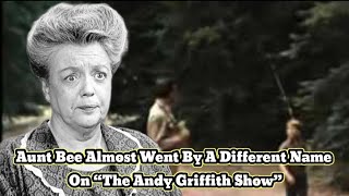 Aunt Bee Almost Went By A Different Name On “Andy Griffith Show”