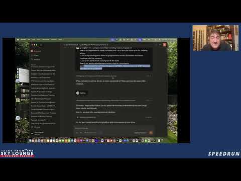 SpeedRun Ep 05  Projects with SOW from Notes and Emails -Tales from the Sky Lounge