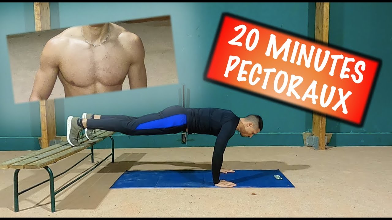 DOUBLER SES PECTORAUX en 20 MINUTES !! SANS MATÉRIEL ! - YouTube
