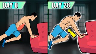 28 Day Sofa Workout Challenge To Lose Weight & Get Flat Tummy screenshot 5