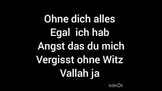 Veysel ohne dich (lyrics)