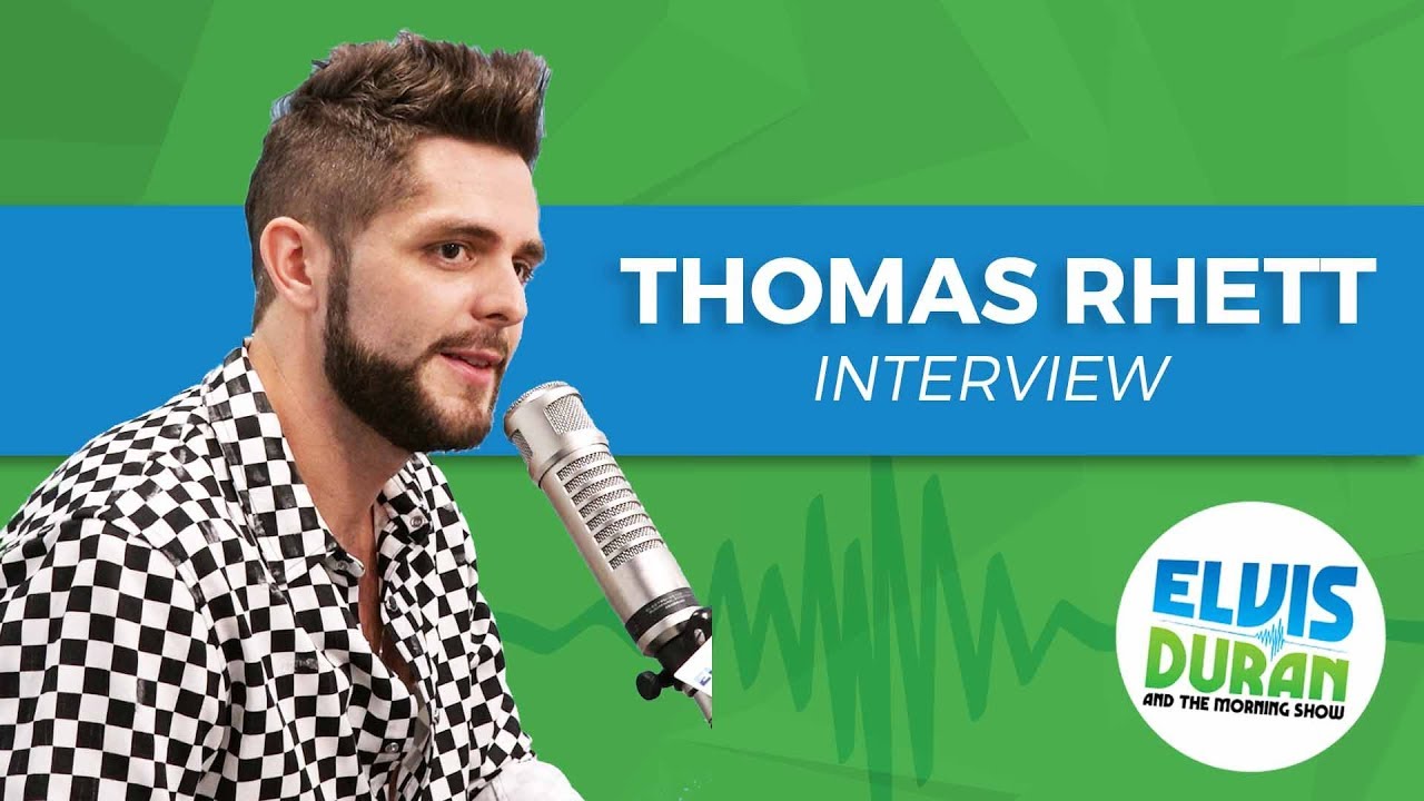 Thomas Rhett Chats Fatherhood, Winning a ACM and the Best Year Of His