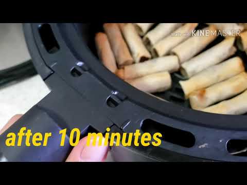 t-fal-easy-prestige-xl-air-fryer-/-frozen-beef-springrolls