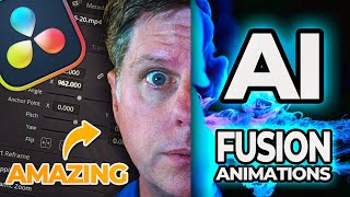INSANE  Can AI Create Davinci Resolve Fusion Animations