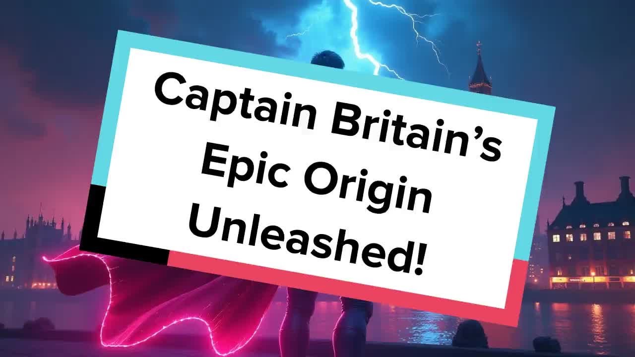 Captain Britain’s Epic Origin Unleashed!