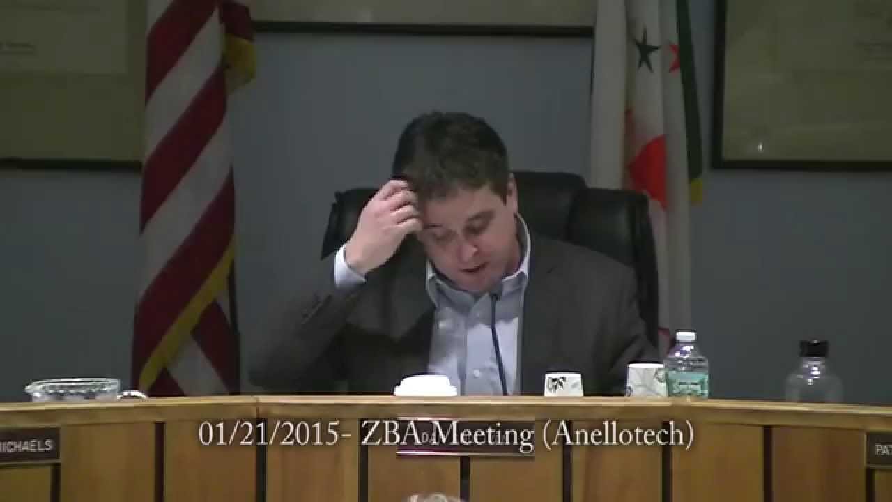 Town of Orangetown- Zoning Board of Appeals (Anellotech) January 21st ...