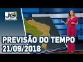 Previsão do tempo - 21/09/2018