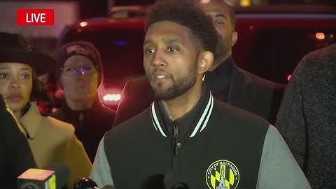 Baltimore mayor speaks after Francis Scott Key Bridge collapse