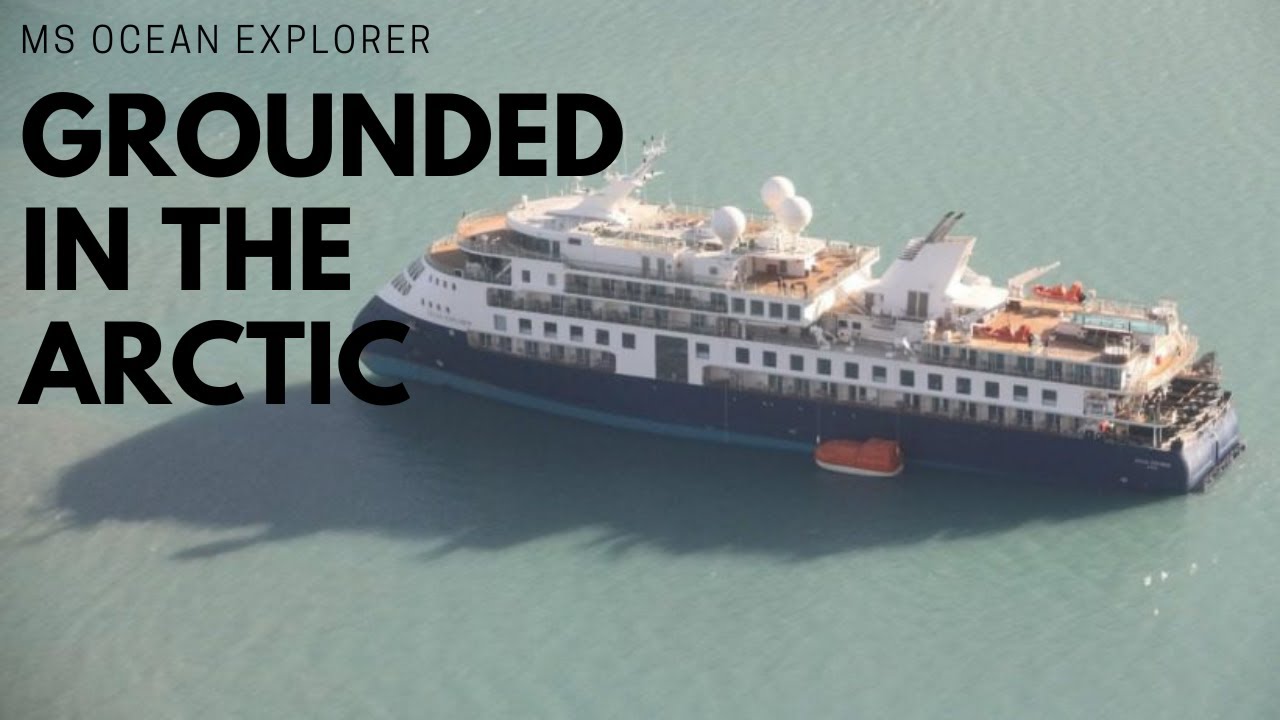 greenland cruise ship aground