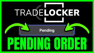 How To SET PENDING ORDER On TradeLocker (QUICK & EASY) 2025